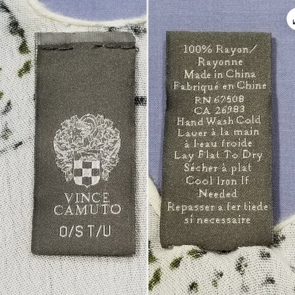 VINCE CAMUTO Ruana Cover Up Shawl Wrap Cardigan 6628E1M - Picture 9 of 11